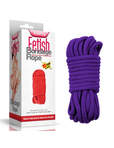 Cuerda Bondage Suave Purpura