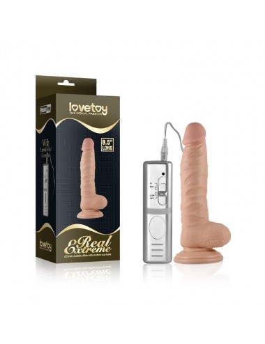 Dildo Real Extreme con Vibracion 85 Natural