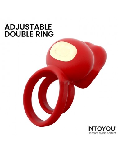 Bittey Anillo Vibrador con Biting Mordisqueo