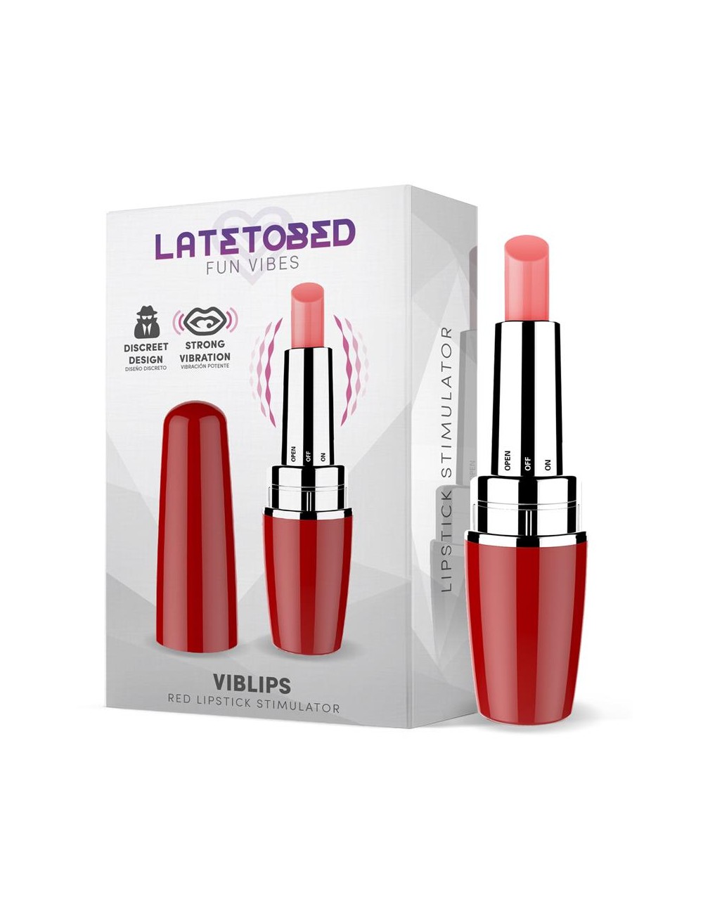 Viblips Estimulator Pintalabios Rojo