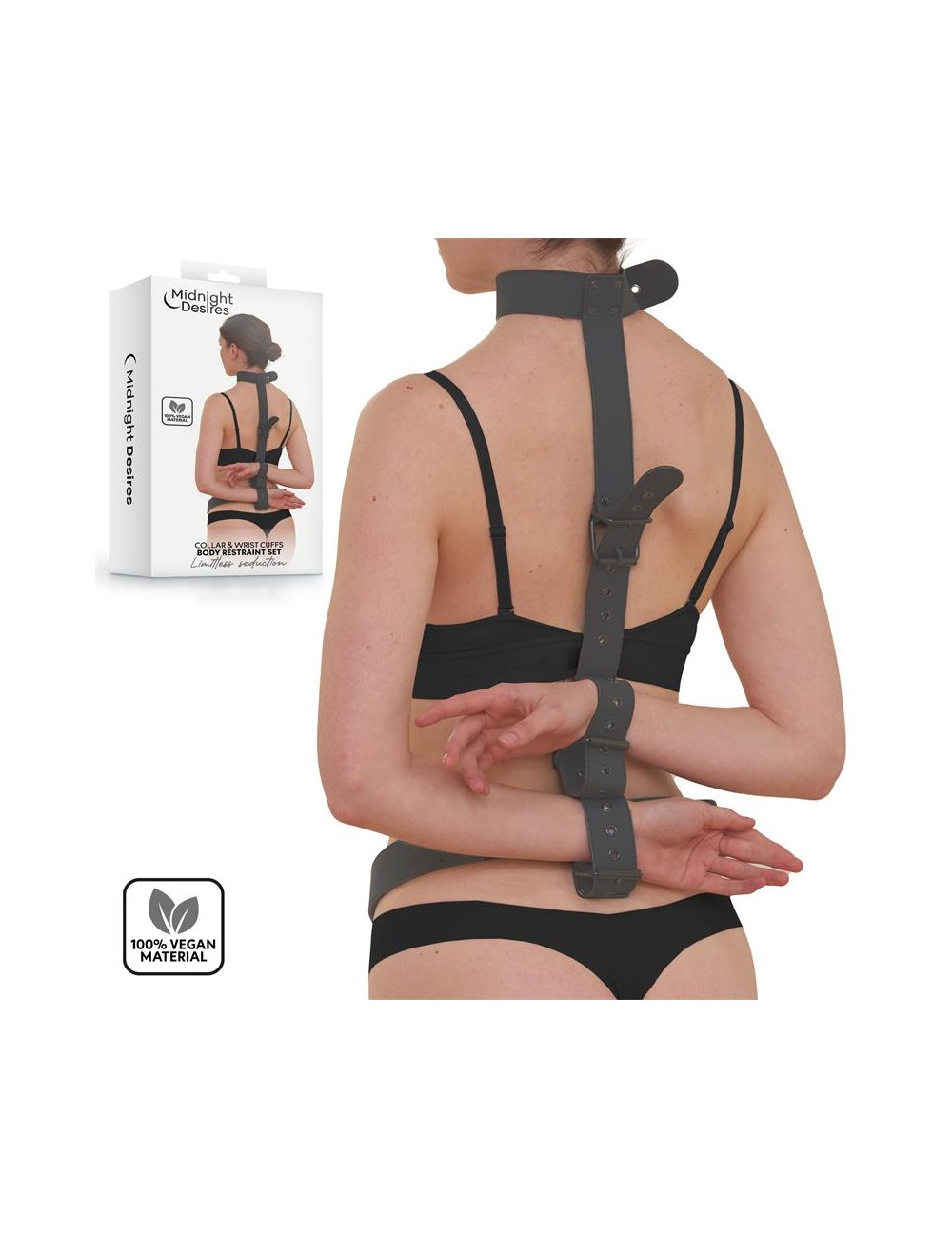 Set de Restricciones con Collar y Esposas