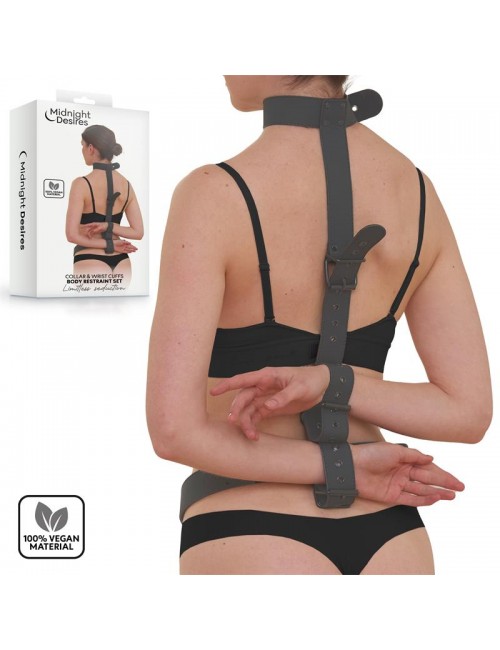 Set de Restricciones con Collar y Esposas