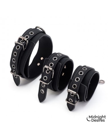 Set de Restricciones con Collar y Esposas