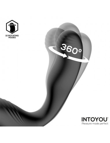 Bruce Masajeador Prostatico 360º y Doble Anillo con Vibracion