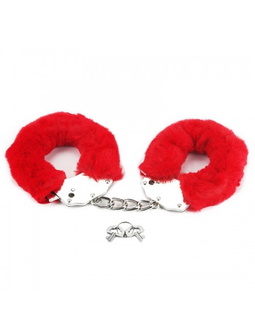 Esposas Metalicas con Pelo Rojo