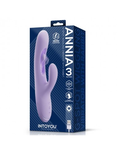 Annia Vibrador G Spot con Wiggling Interno