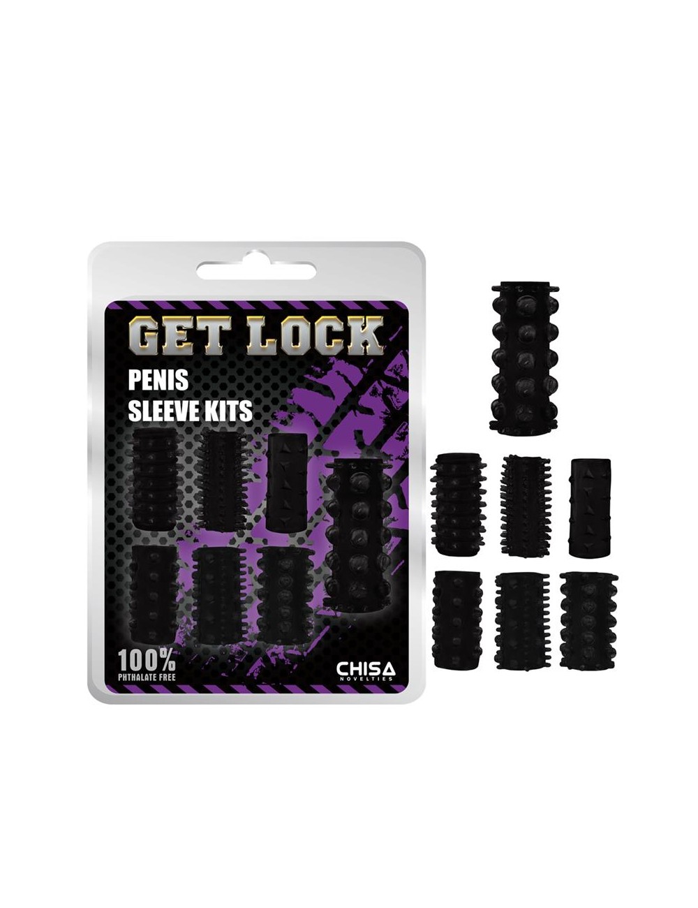 Kit de Fundas para el Pene Negro