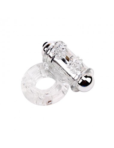 Anillo Vibrador para el Pene Bull Ring Transparente