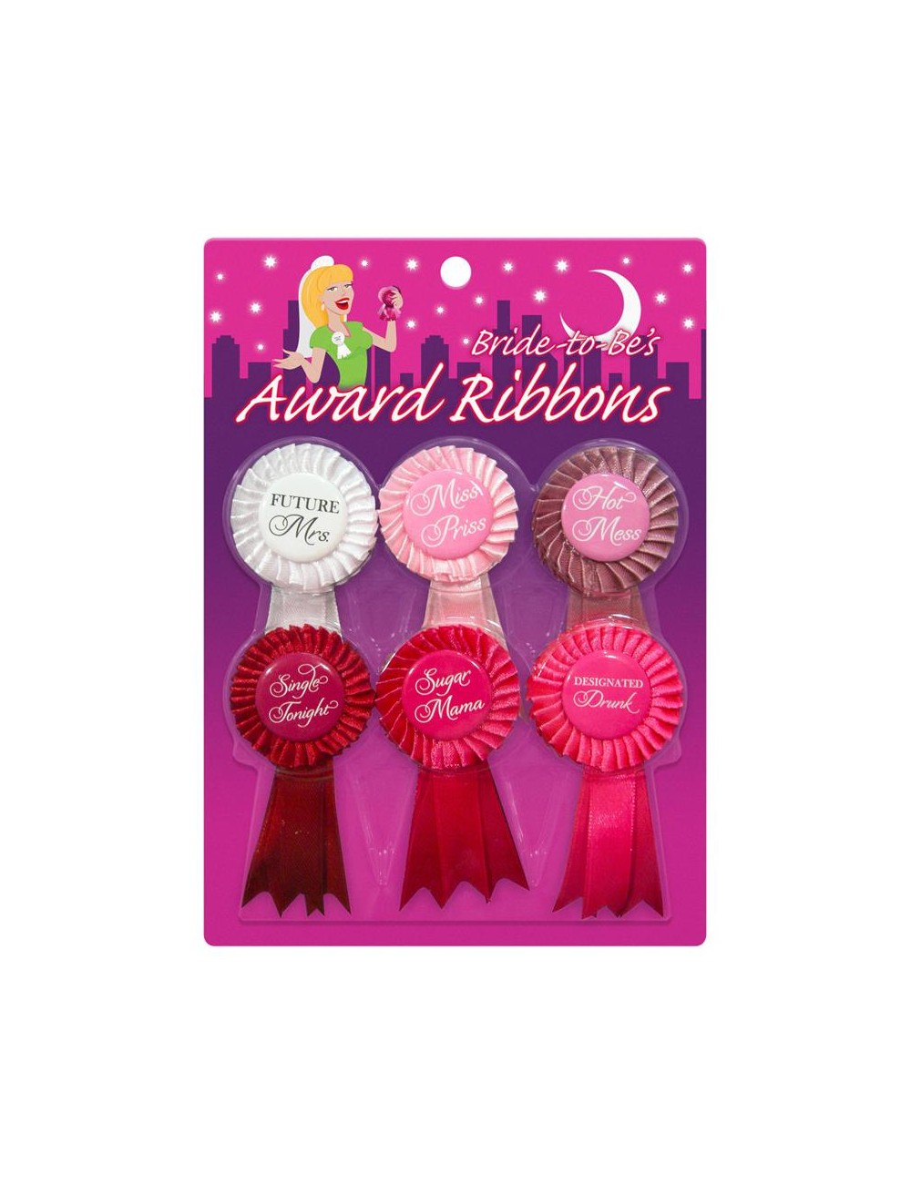 Broche Bride To Be Award Ribbons