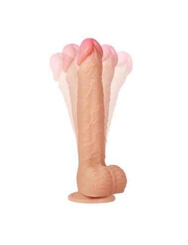 Magnus 30 Dildo Realista Vibrador y Rotador Control Remoto Silicona Liquida