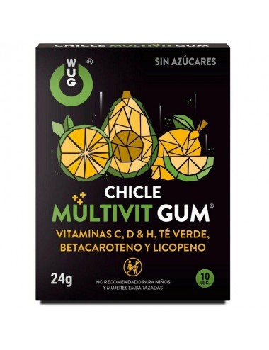 Chicles Multivit Gum 10 Uds