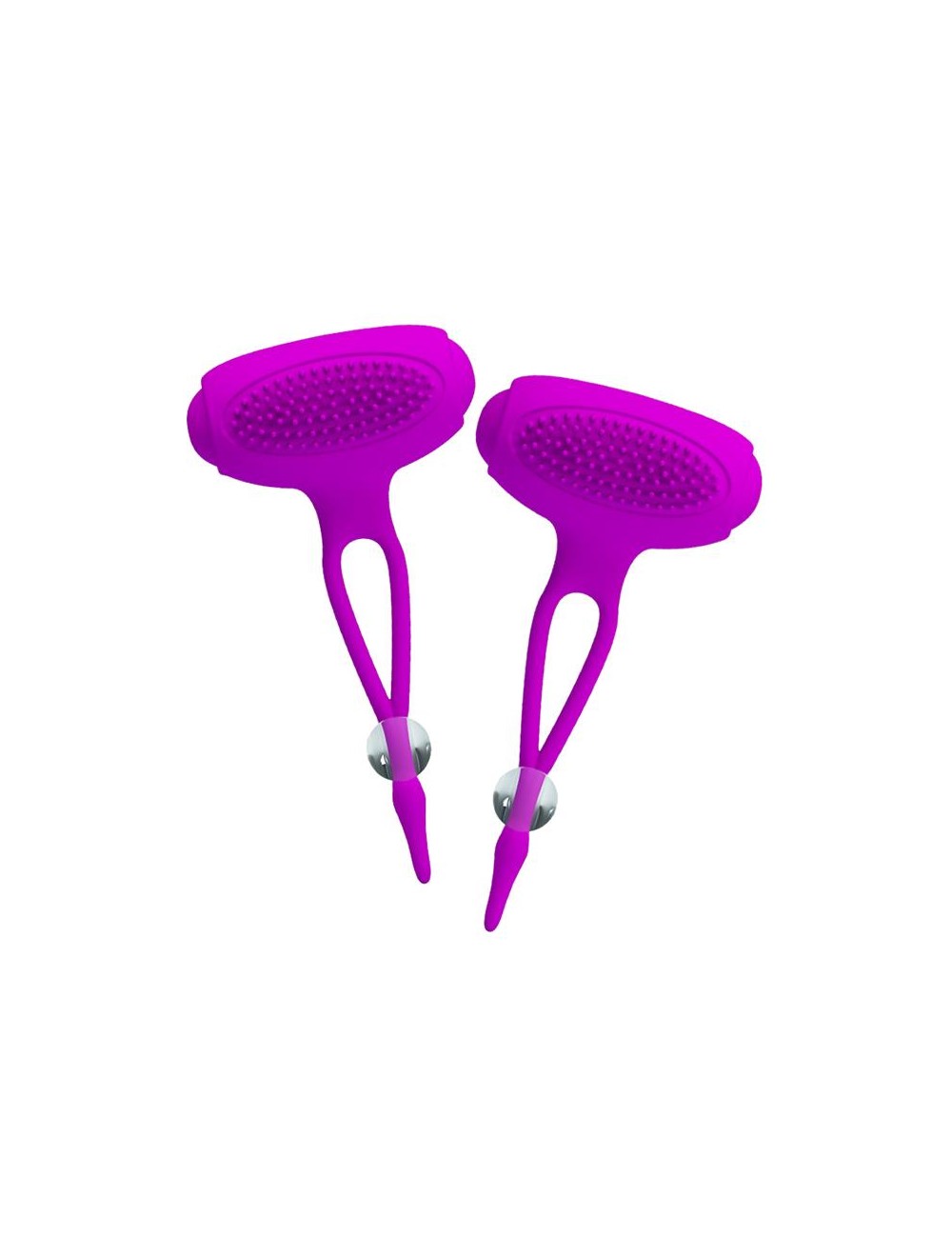 Pretty Love Pinzas para Pezones Bancroft Color Purpura
