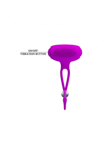 Pretty Love Pinzas para Pezones Bancroft Color Purpura