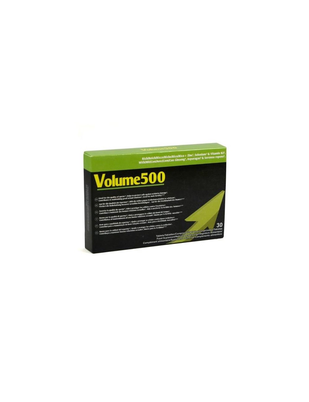 Volume 500 Pastillas Aumento Semen