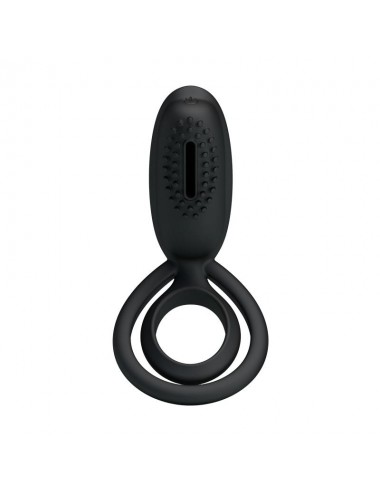 Pretty Love Anillo Vibrador Esther Color Negro