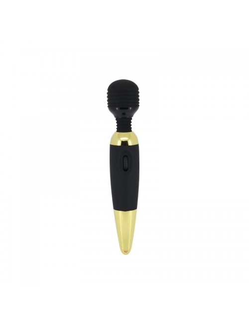 Pretty Love Masajeador Power Wand Negro y Dorado