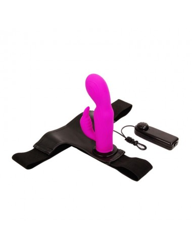 Baile Arnes con Dildo Purpura 15 cm