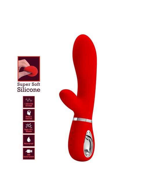 Thomas Vibrador Punto G Rojo