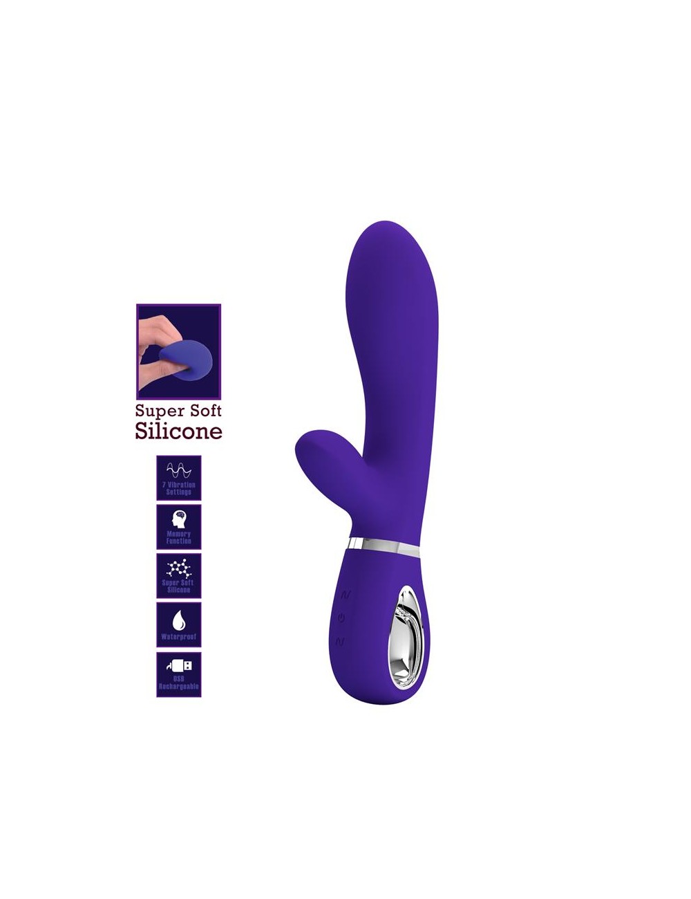 Thomas Vibrador Punto G Purpura