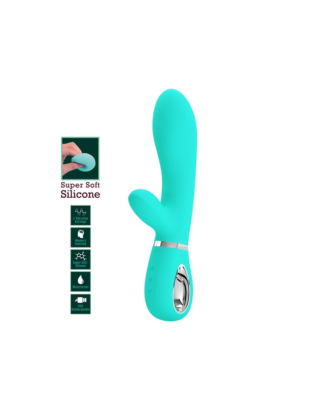 Thomas Vibrador Punto G Aqua