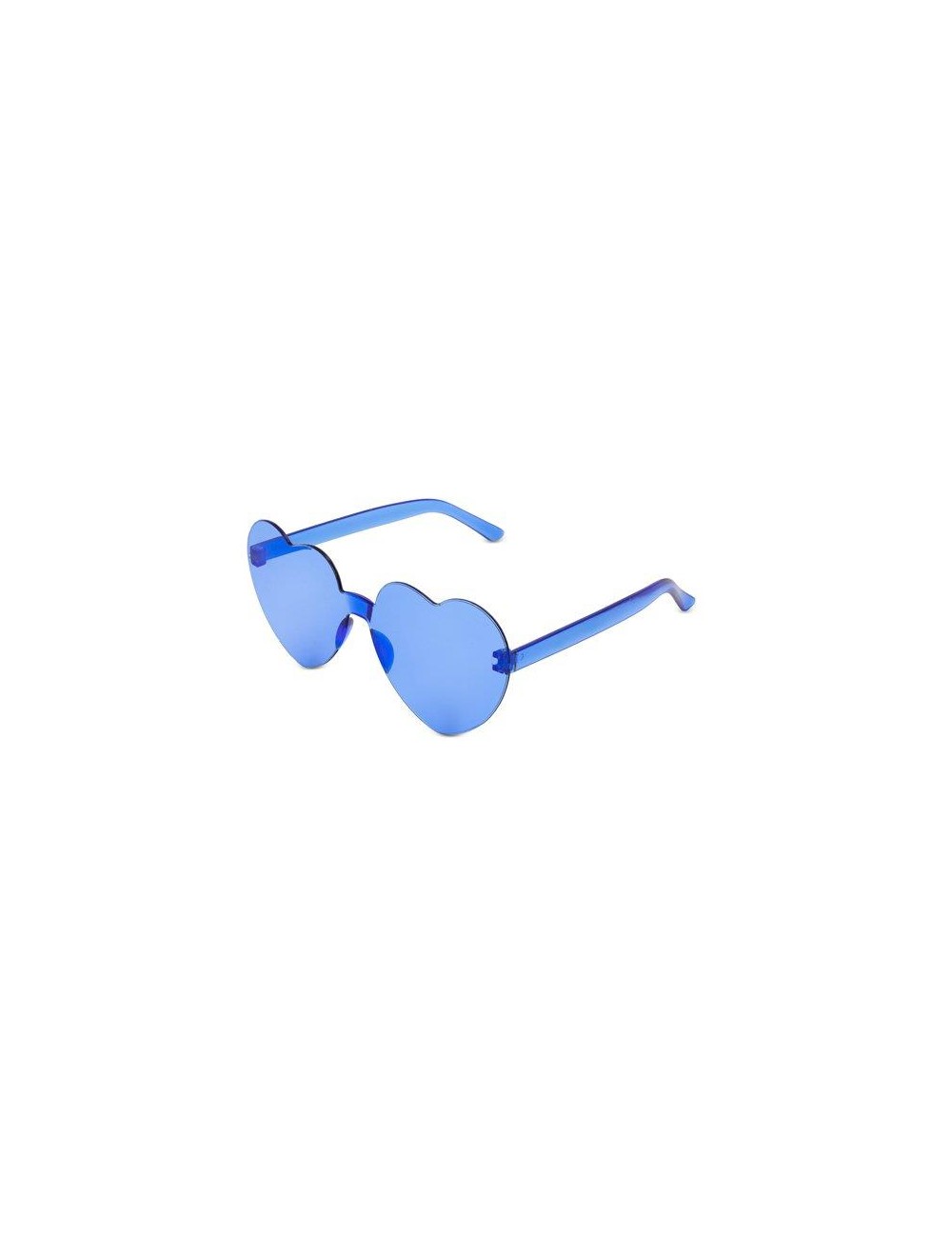 Gafas Party con Forma de Corazon Azul