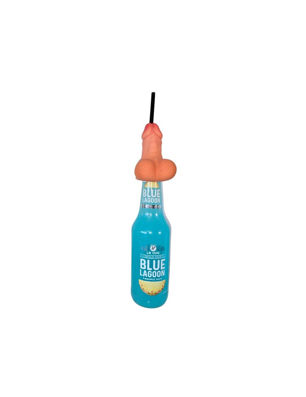 Pajita con Forma de Pene XXL para Botella de 360 ml