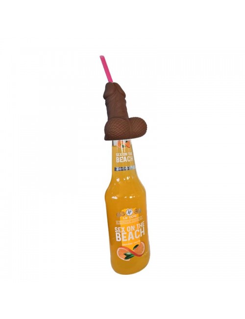 Pajita con Forma de Pene XXL para Botella de 360 ml