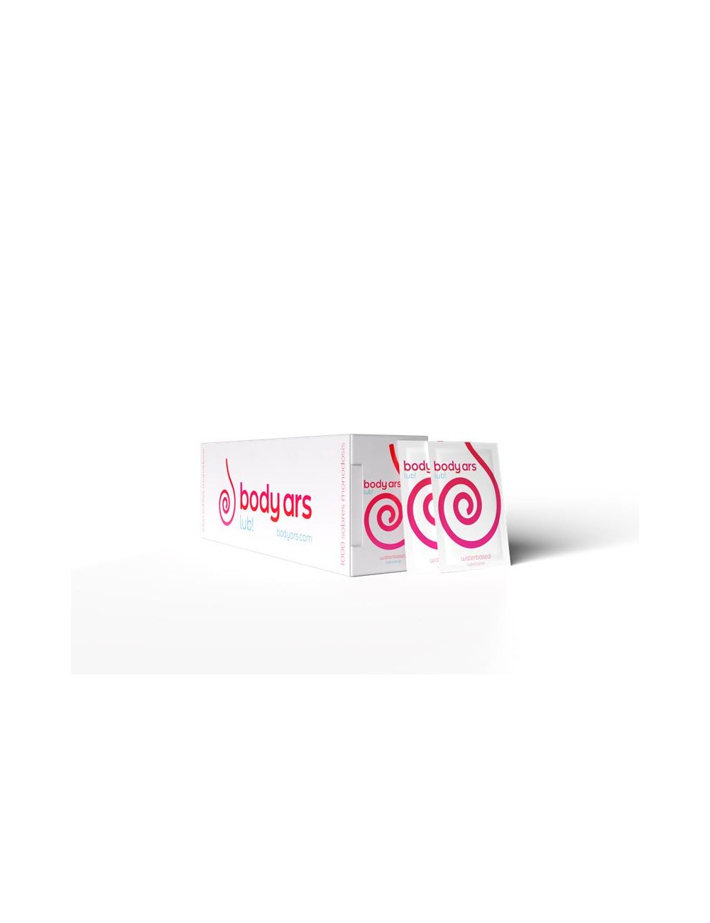 Monodosis Gel Lubricante Base de Agua Natural 1000 x 4 ml