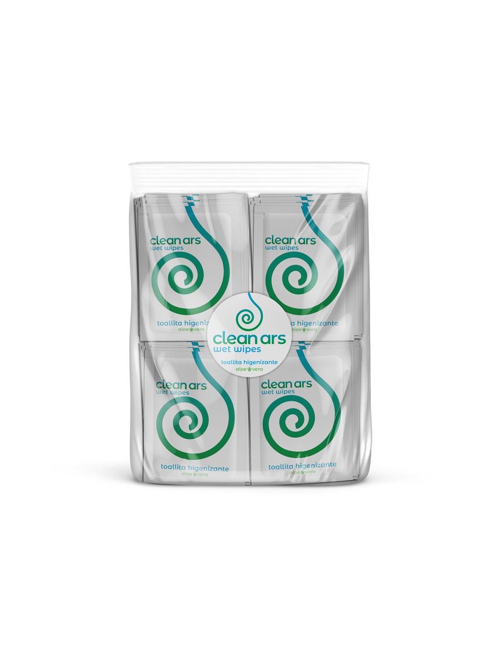 Toallitas Higienicas Monodosis con Aloe Ver 100 unidades