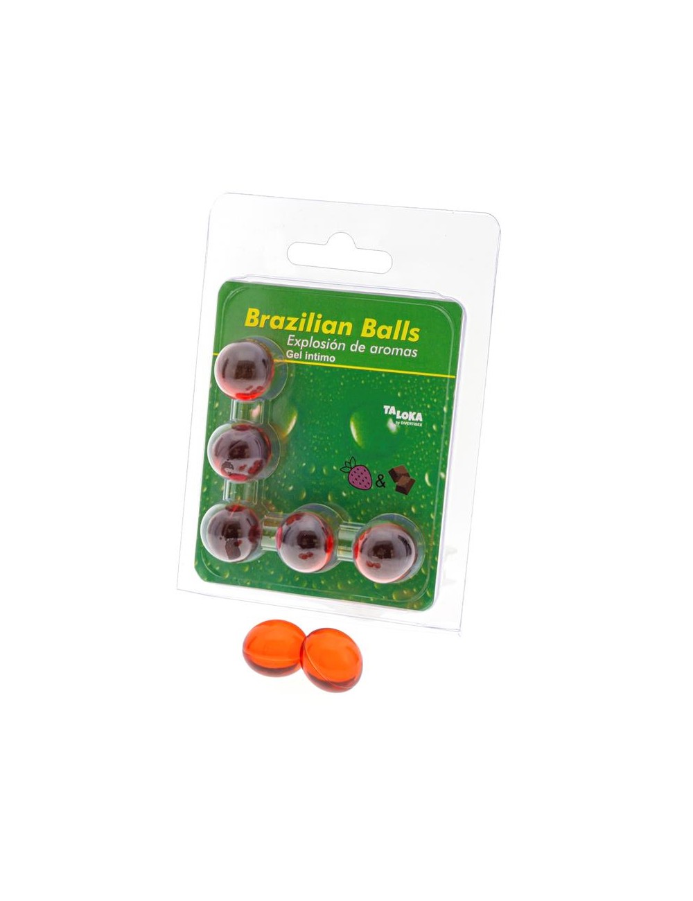 5 Brazilian Balls Explosion Aroma Fresa y Chocolate