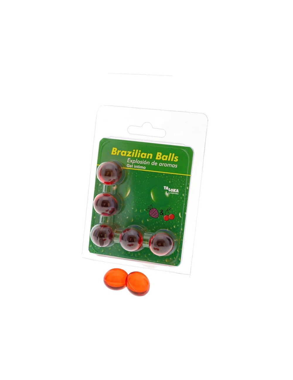 Set 5 Brazilian Balls Explosion Aroma Fresa y Cereza