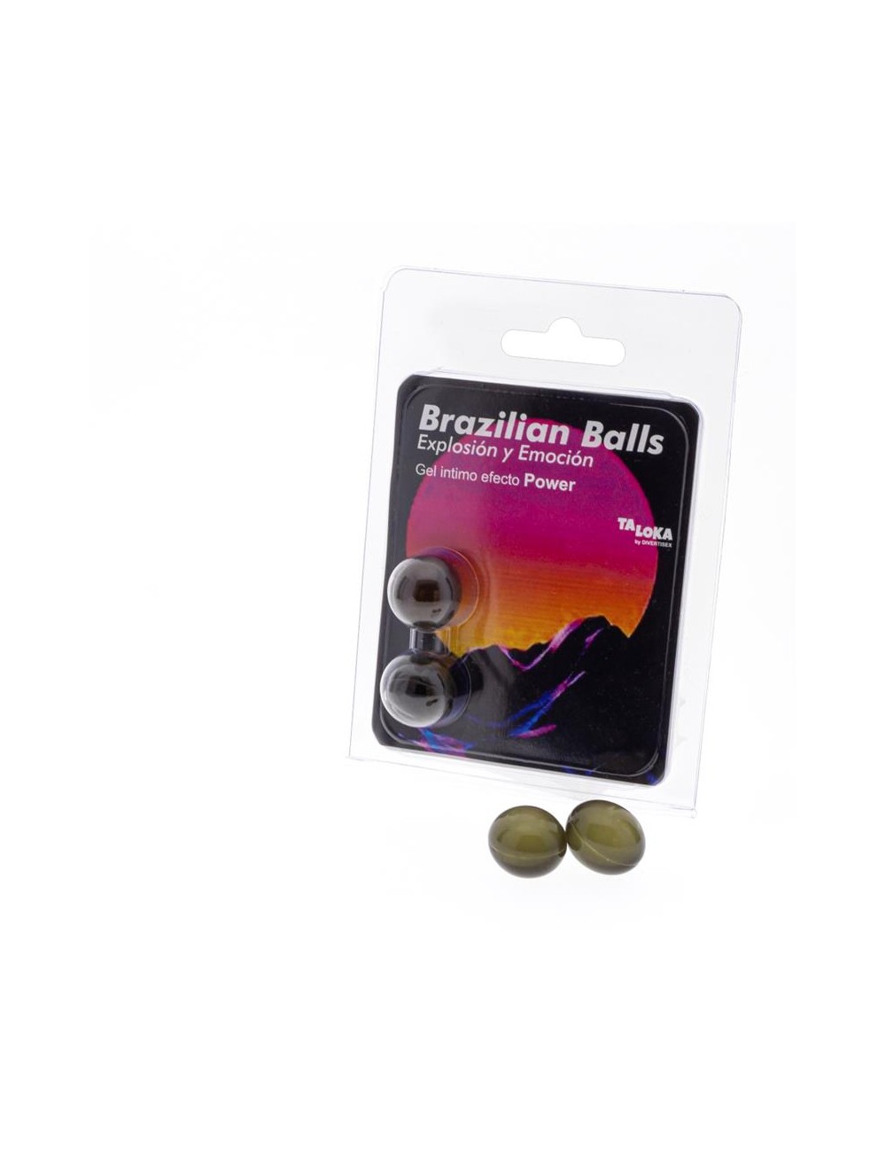 Set 2 Brazilian Balls Gel Excitante Efecto Power