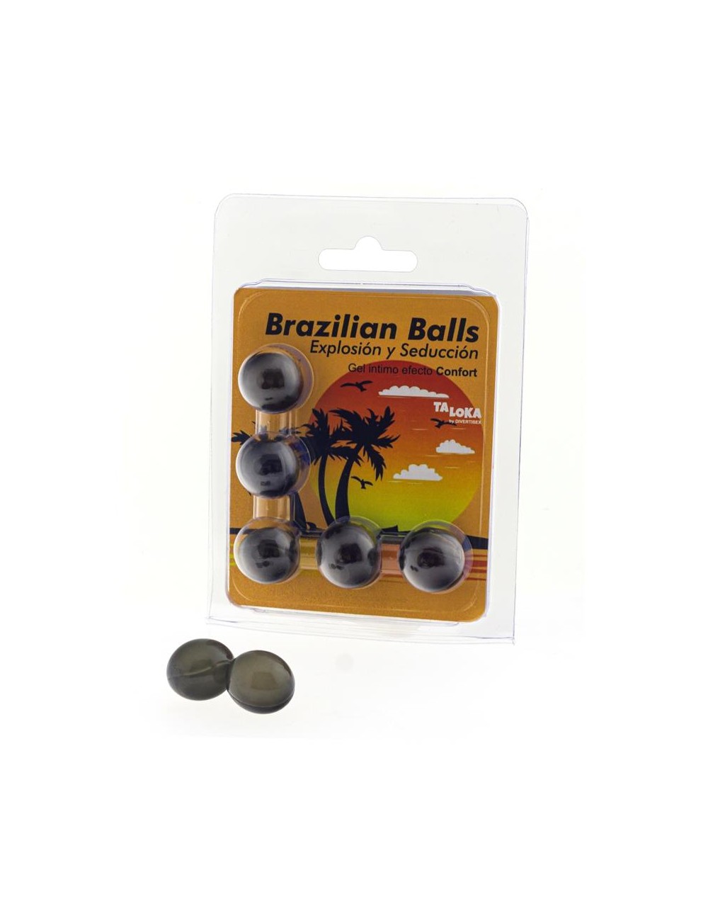 Set 5 Brazilian Balls Gel Excitante Efecto Confort