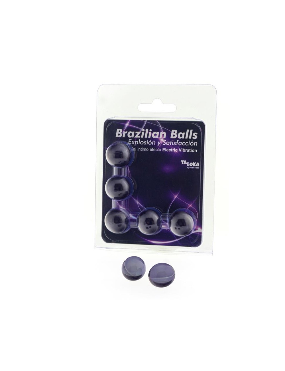 Set 5 Brazilian Balls Gel Efecto Electric Vibracion