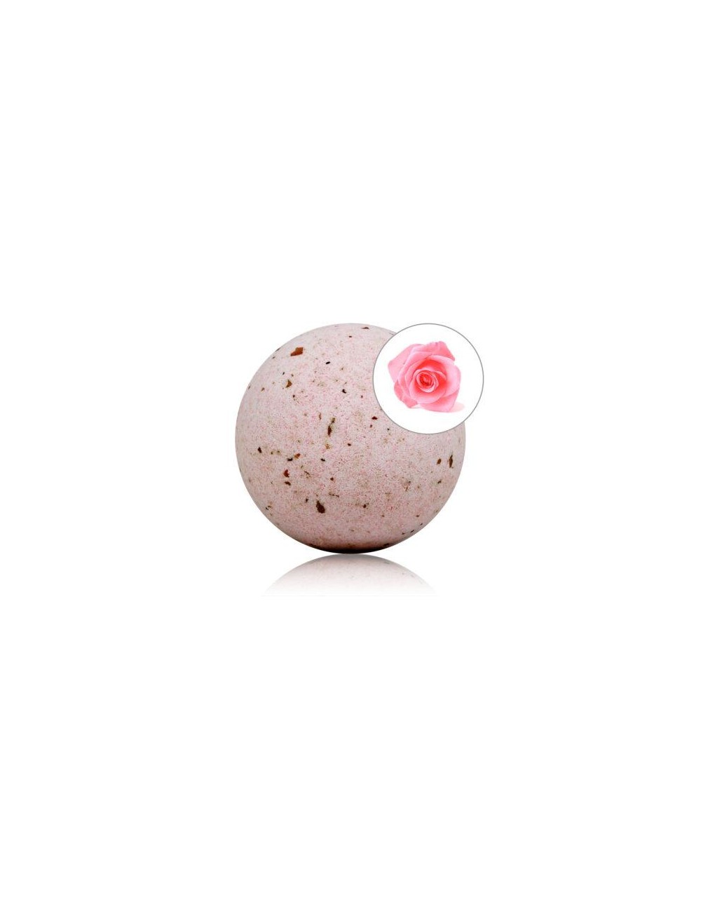 Bomba de Bano Rosas con Petalos de Rosa 150 gr