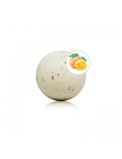 Bomba de Bano Mango 150 gr con Petalos de Rosa