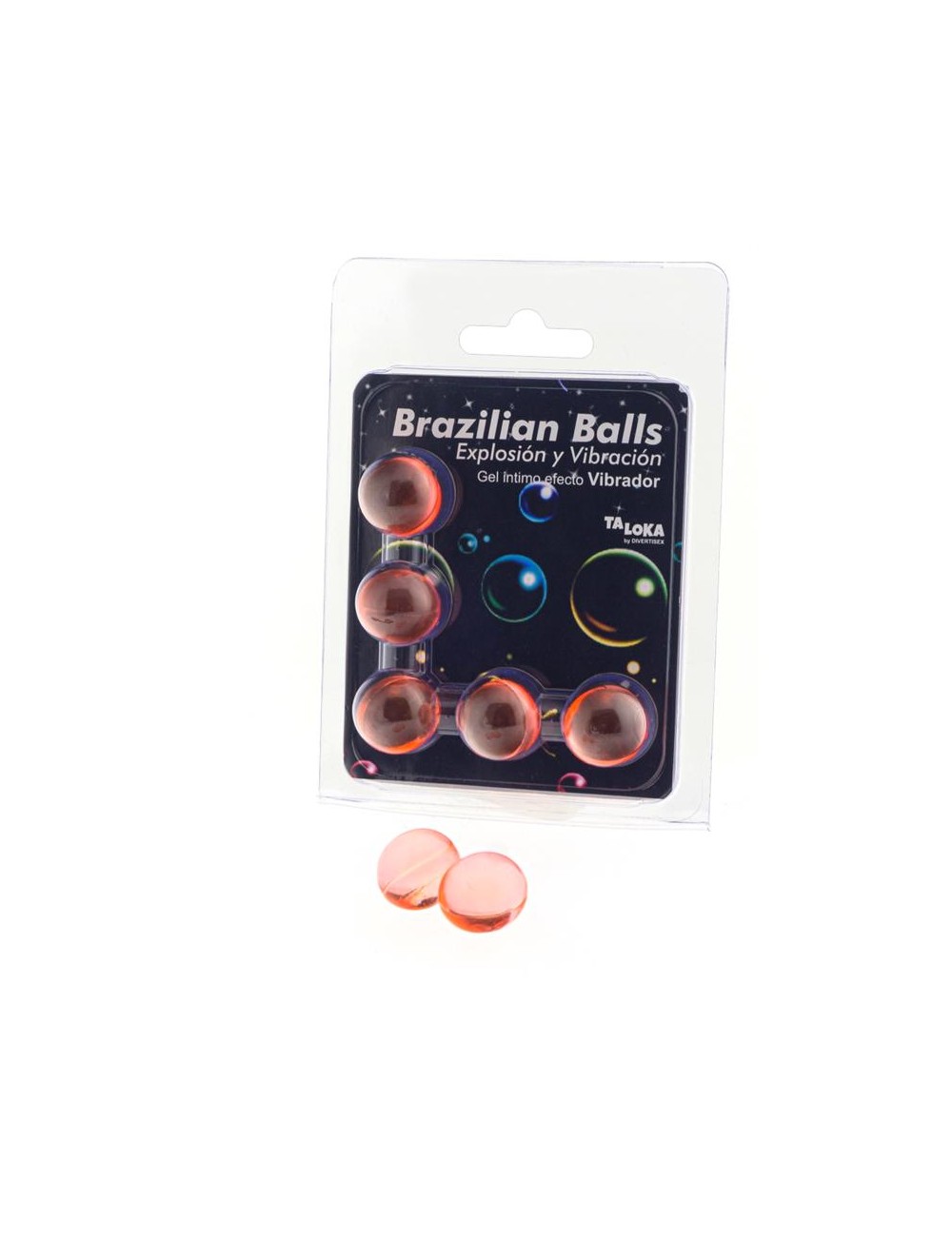 Set 5 Brazilian Balls Gel Excitante Efecto Vibracion