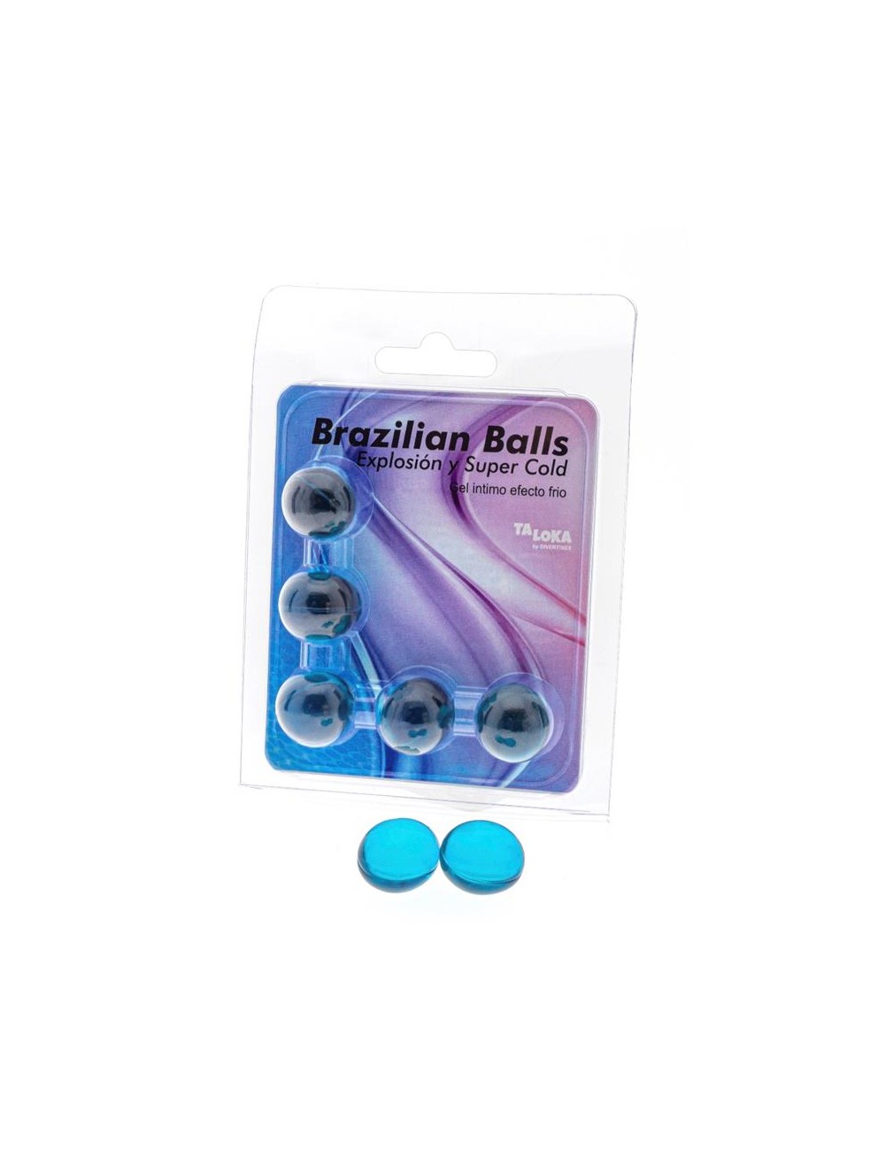 Set 5 Brazilian Balls Gel Excitante Efecto Frio