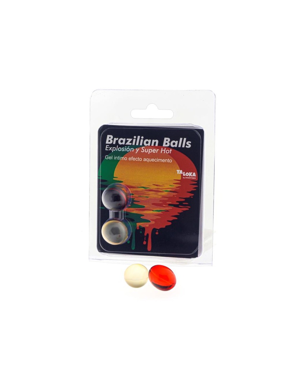 Set 2 Brazilian Balls Excitante Efecto Supercalentamieto