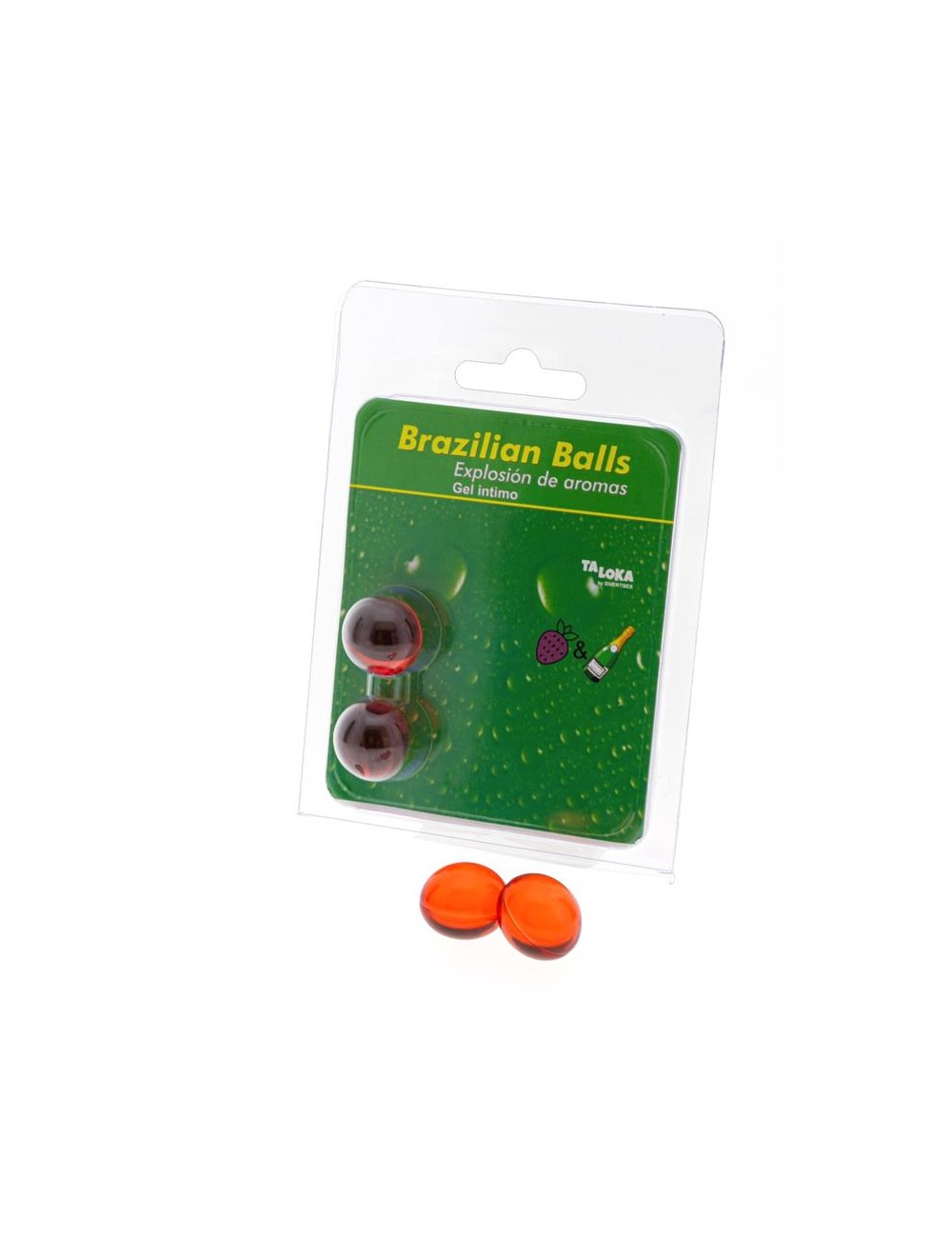 Set 2 Brazilian Balls Explosion de Fresa y Champan