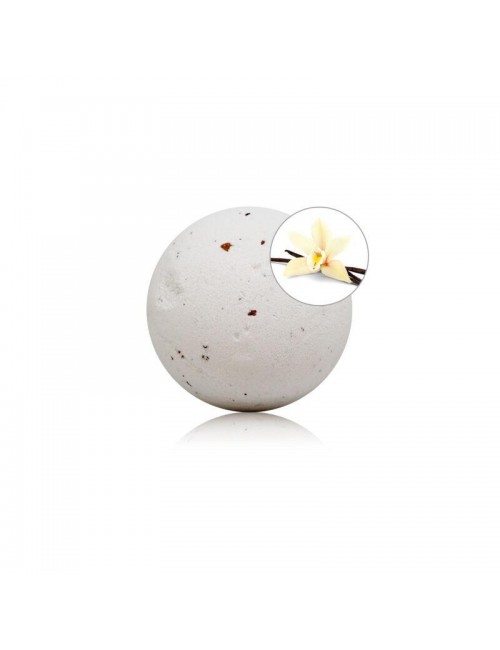 Bomba de Bano Aroma Vainilla con Petalos de Rosa 150 gr