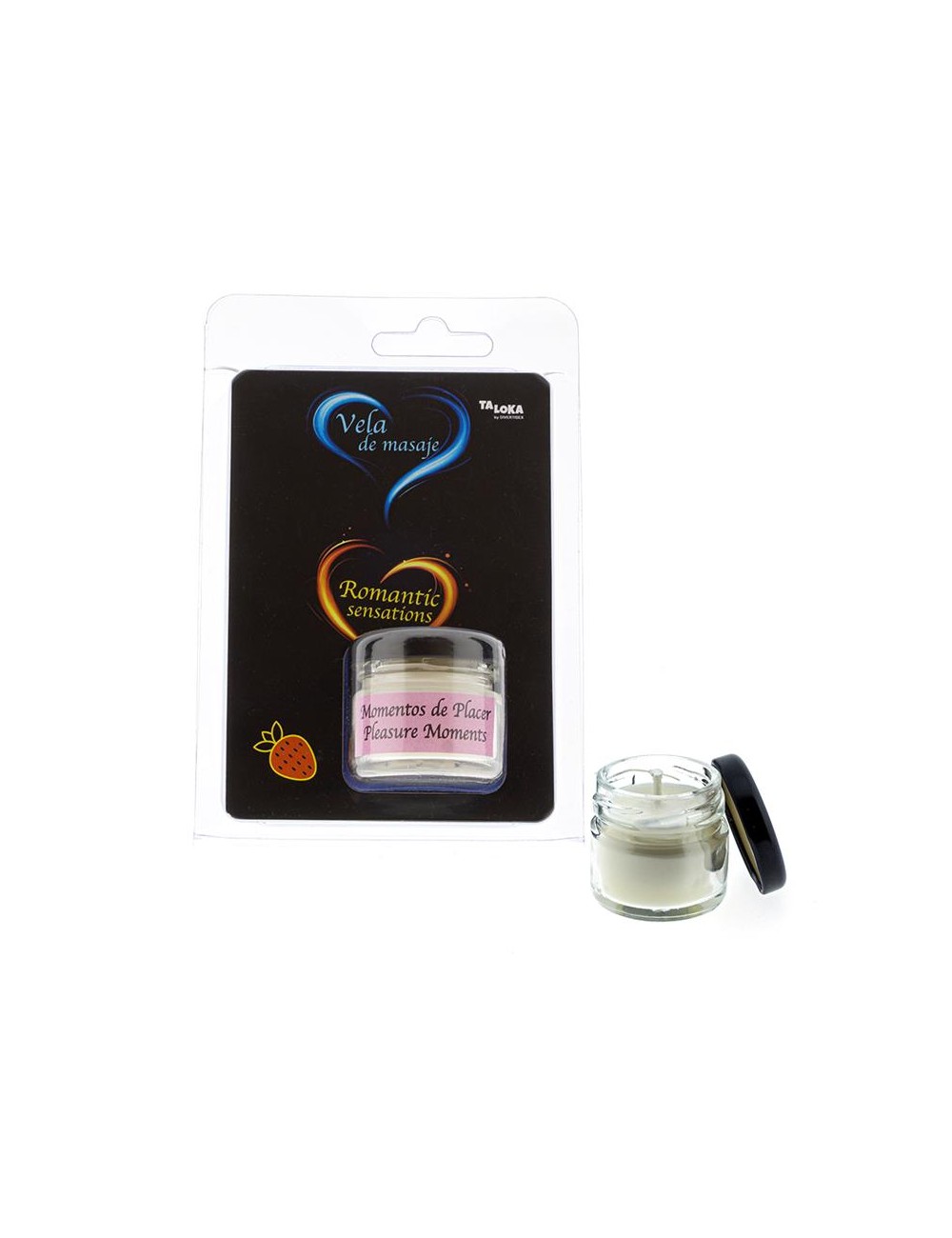 Vela de Masaje Aroma Fresa 30 ml