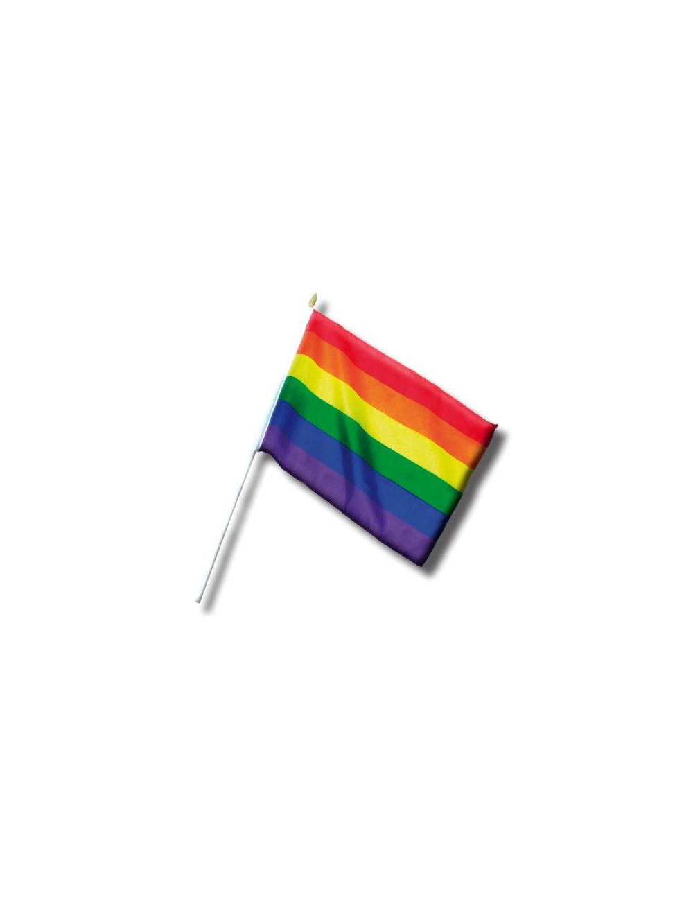 Banderin Pequeno con Bandera LGBT 30 cm
