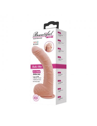 Alex Dildo con Testiculos Punto G con Ventosa Natural