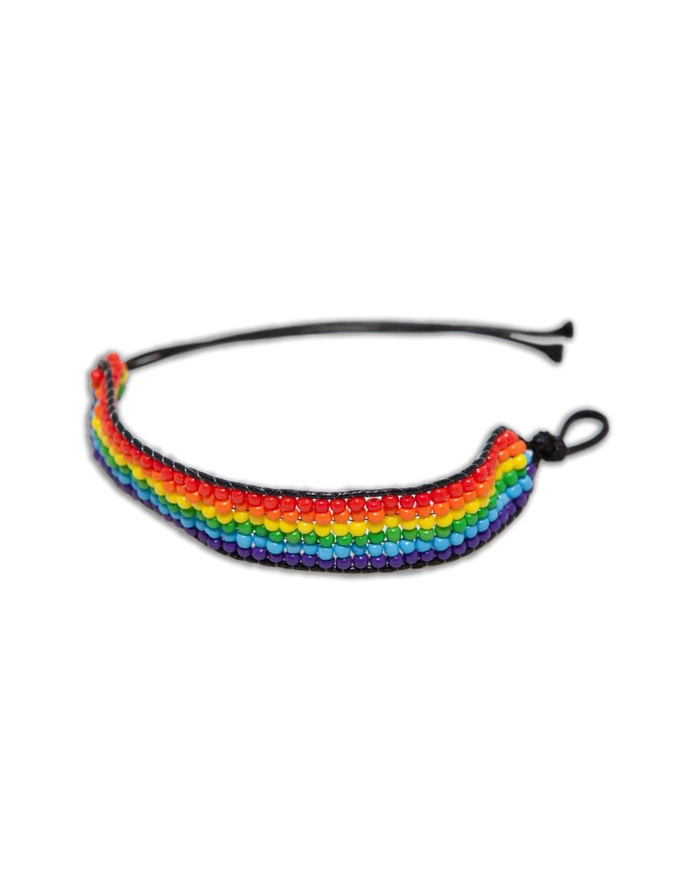 Pulsera de Bolitas Bandera LGBT