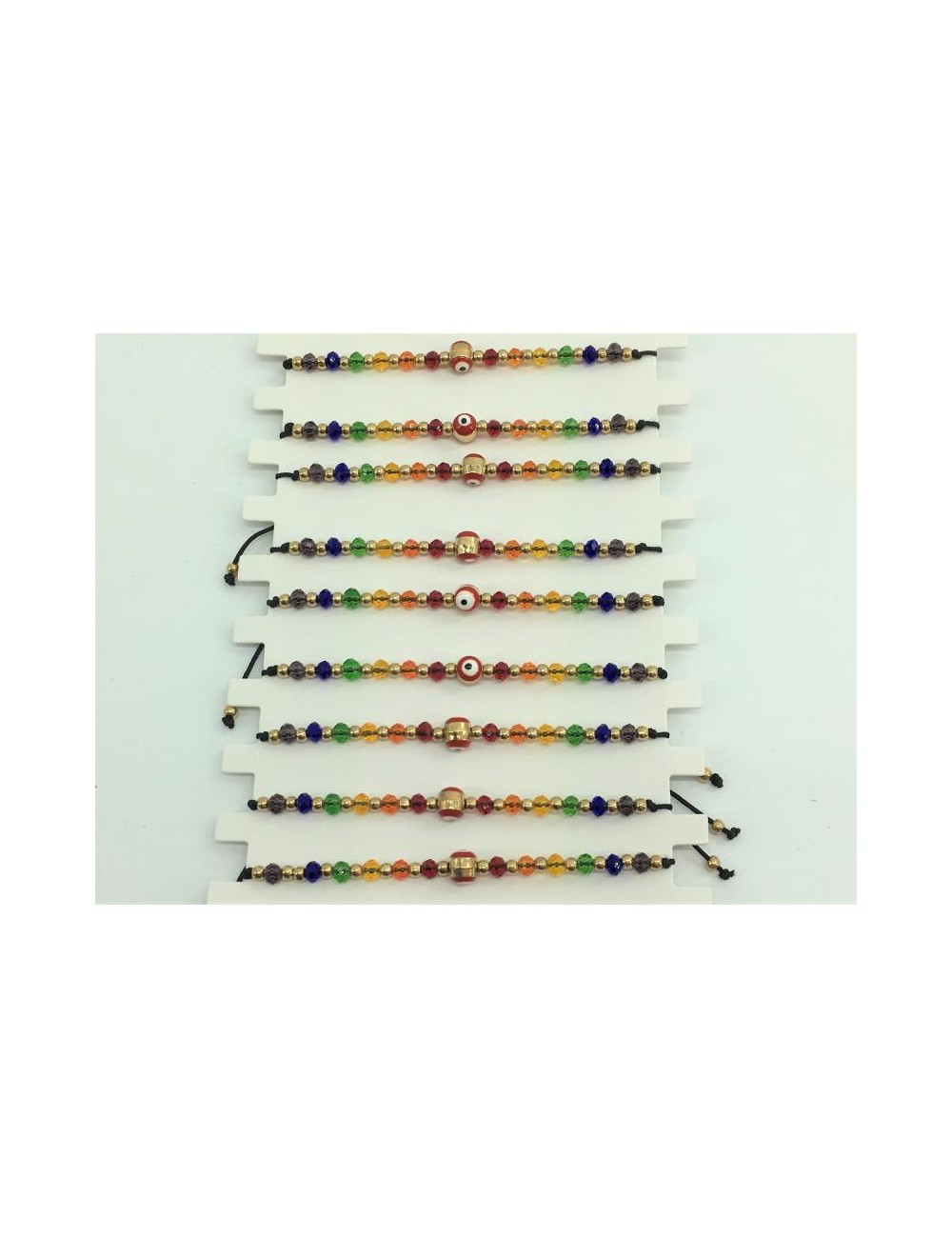 Pulsera Pequena Ojo Turco Bandera LGBT