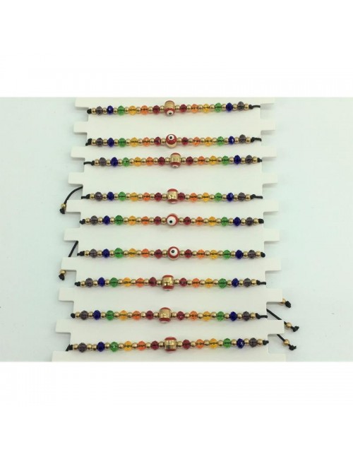Pulsera Pequena Ojo Turco Bandera LGBT