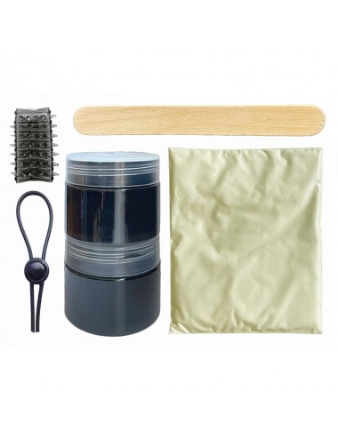 Clonador Dildo con Vibrador Negro