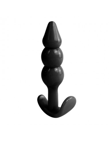 Gevil Plug Anal en Ancla Negro