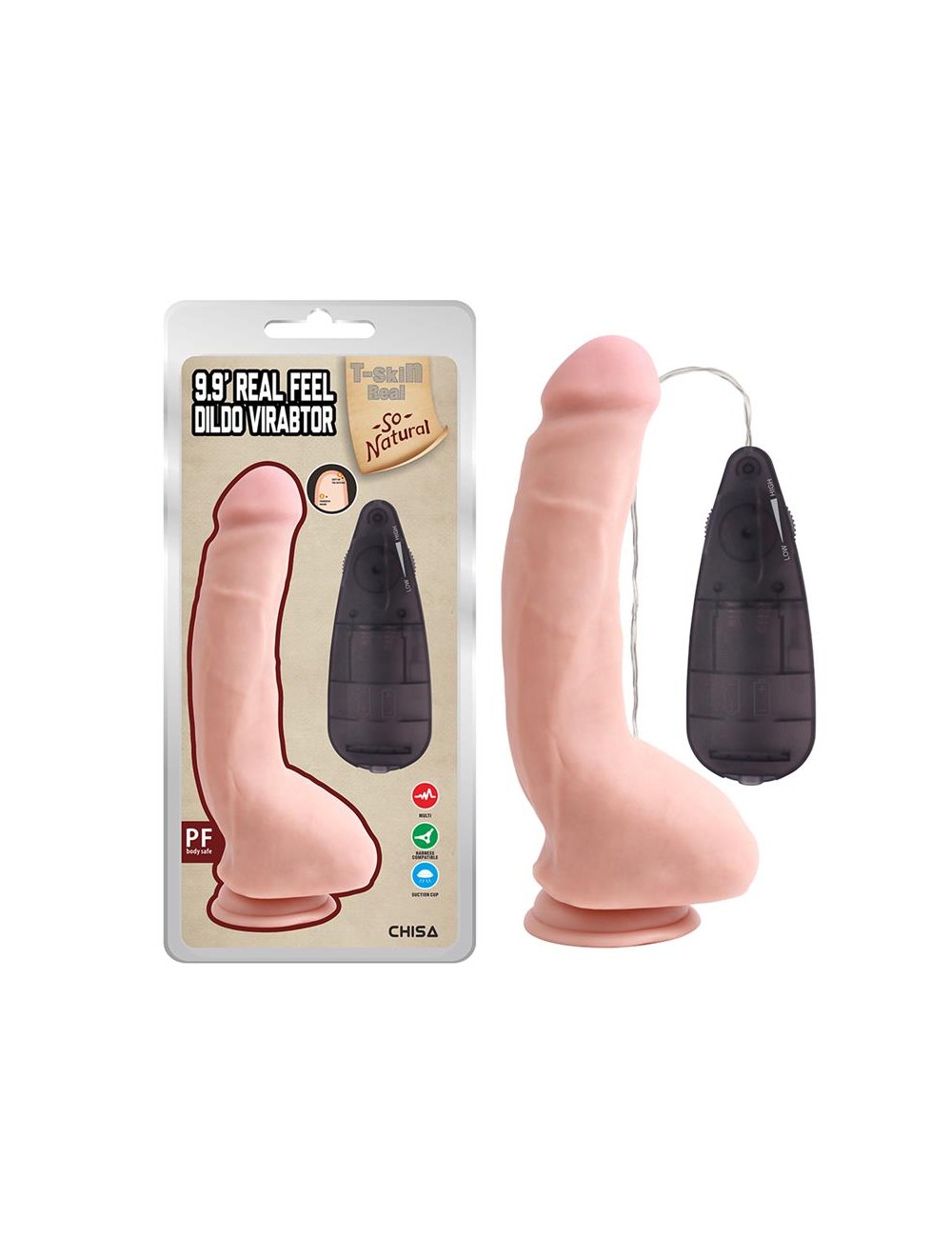 Dildo Vibrador Realista Real Feel 99